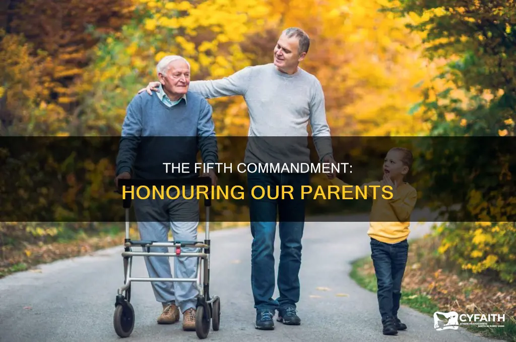 what is the fifth commandment catholic
