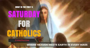 Catholics: First Five Saturdays Devotion