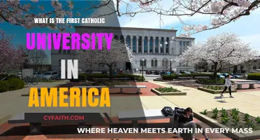 The First Catholic University in America