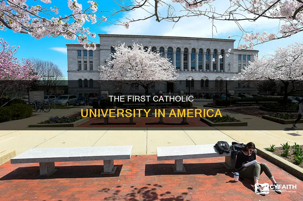 what is the first catholic university in america