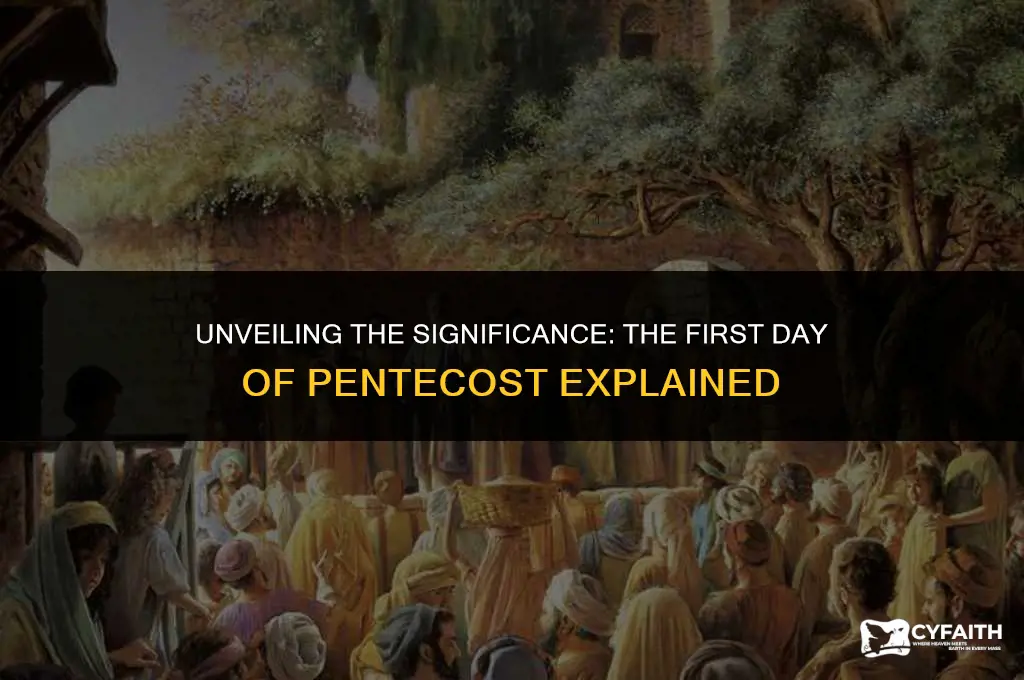 what is the first day of pentecost