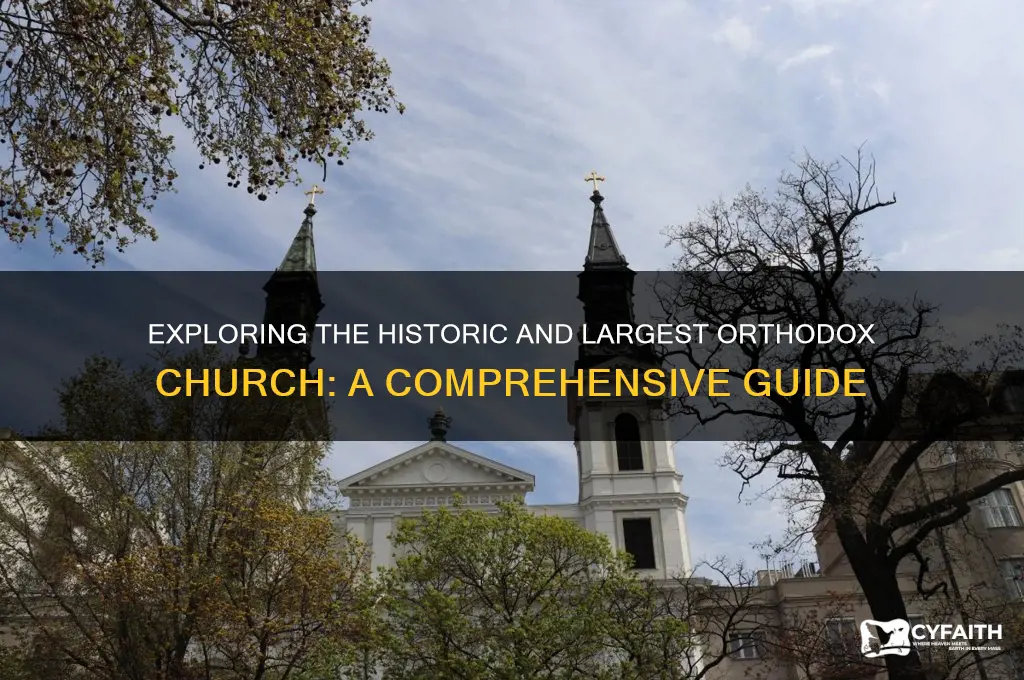 what is the first largest orthodox church