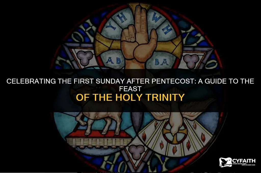 what is the first sunday after pentecost
