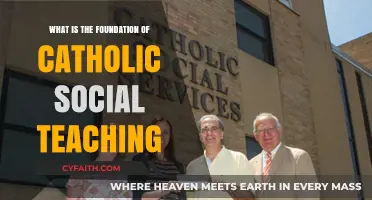 Catholic Social Teaching: Its Foundation and Principles