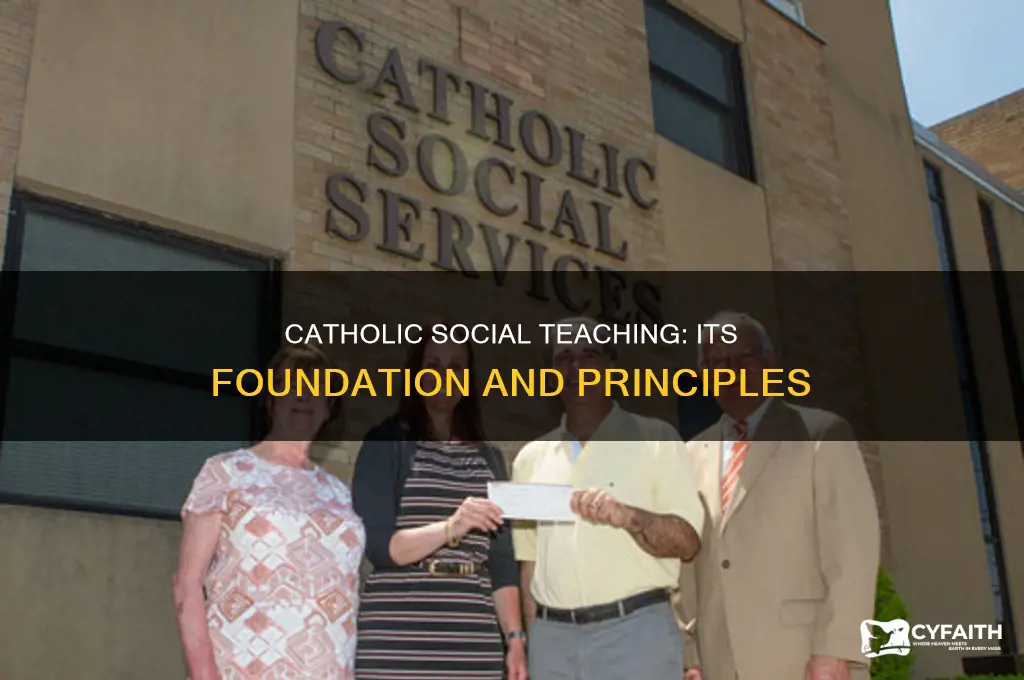 what is the foundation of catholic social teaching