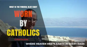 Understanding the Catholic Funeral Blue Habit Tradition and Meaning