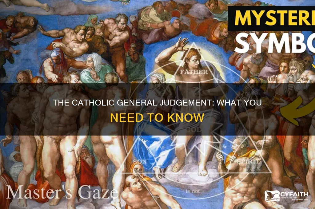 what is the general judgement catholic