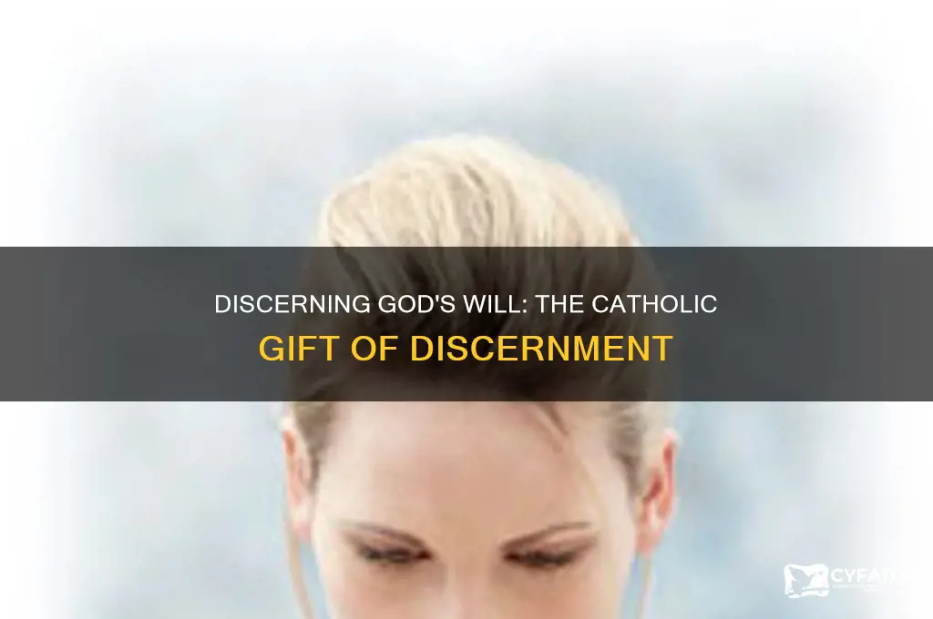 what is the gift of discernment catholic