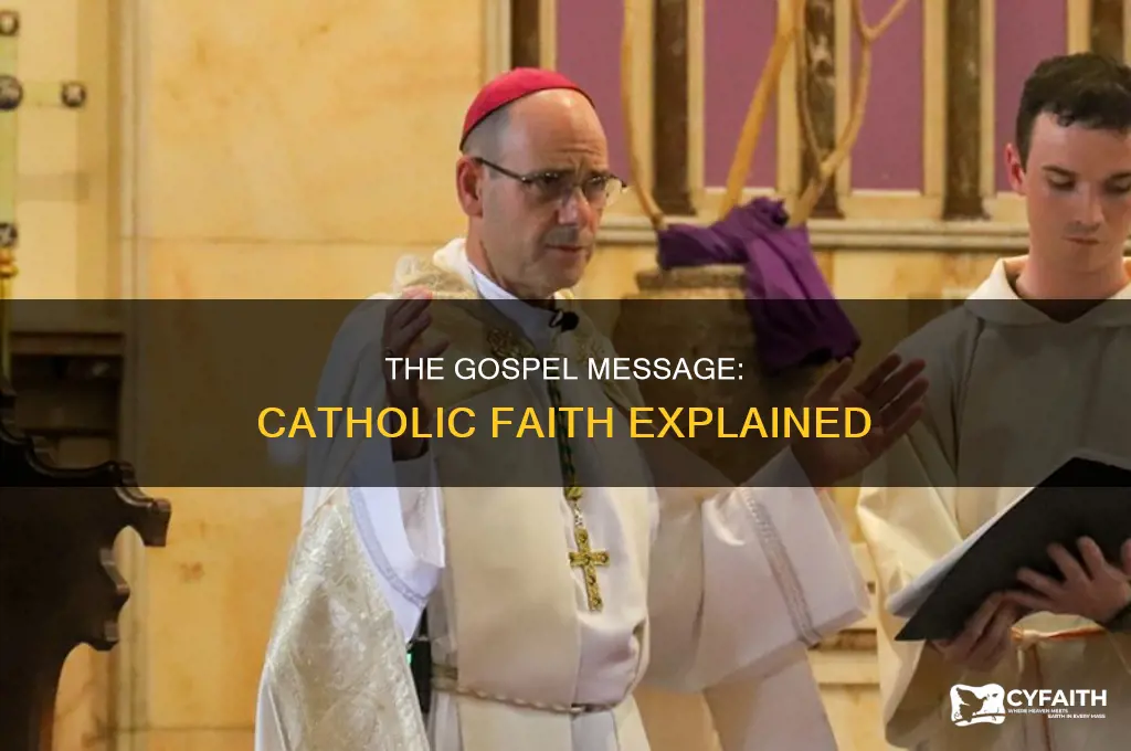 what is the gospel message catholic