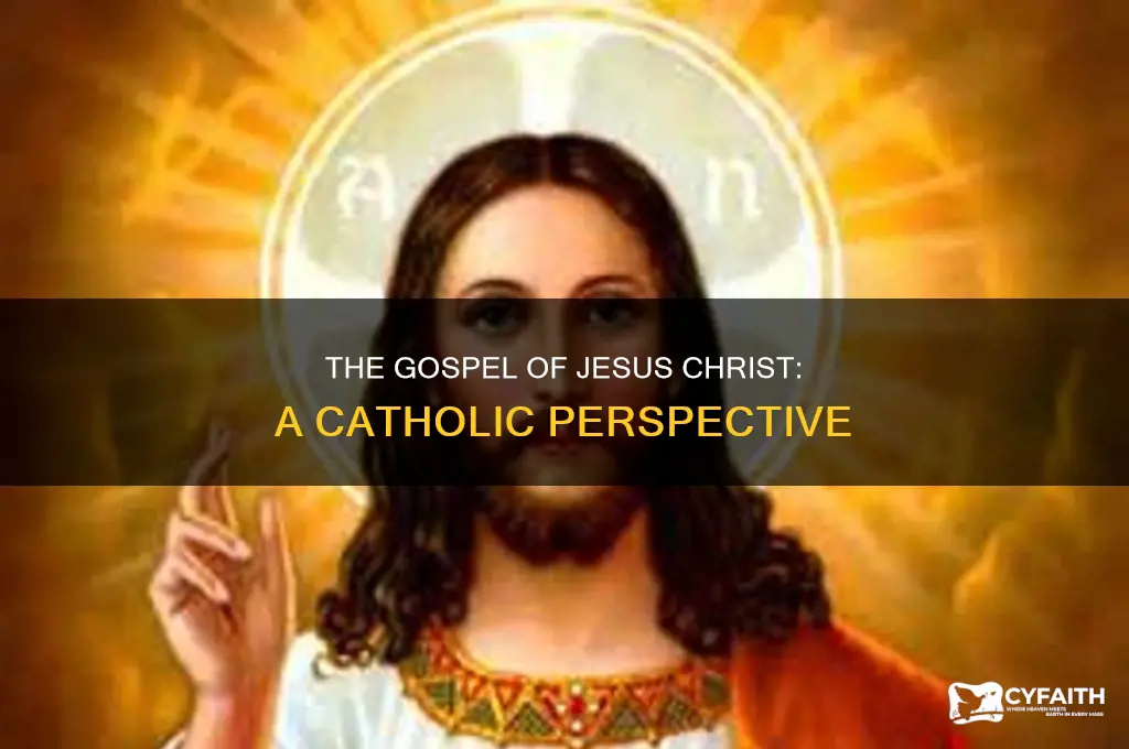 what is the gospel of jesus christ catholic