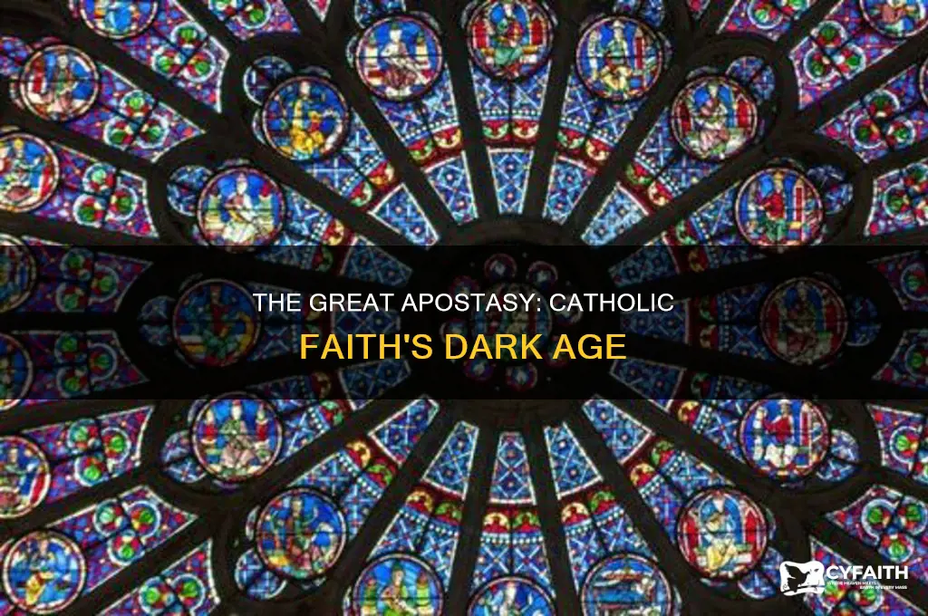 what is the great apostasy catholic