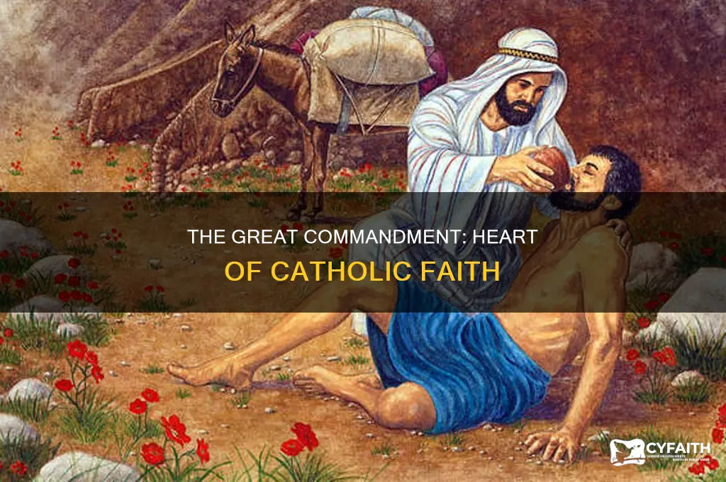 what is the great commandment catholic