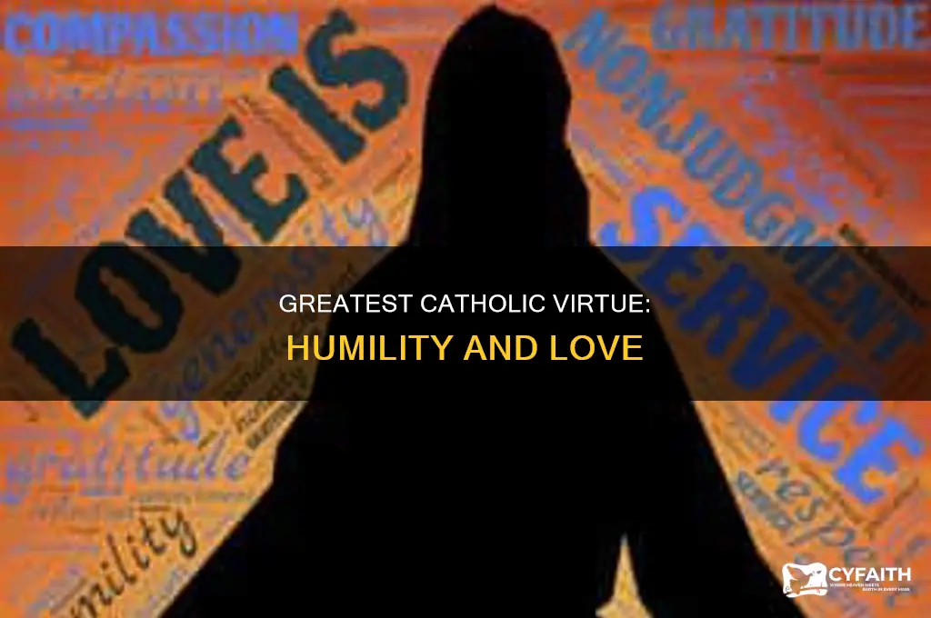 what is the greatest virtue catholic
