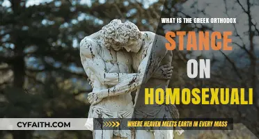 Greek Orthodox Church's Perspective on Homosexuality: Beliefs and Teachings