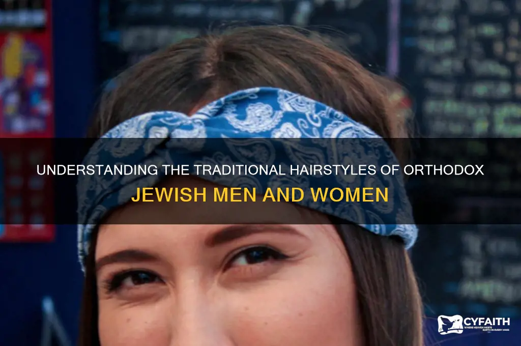 what is the hairstyle of orthodox jews