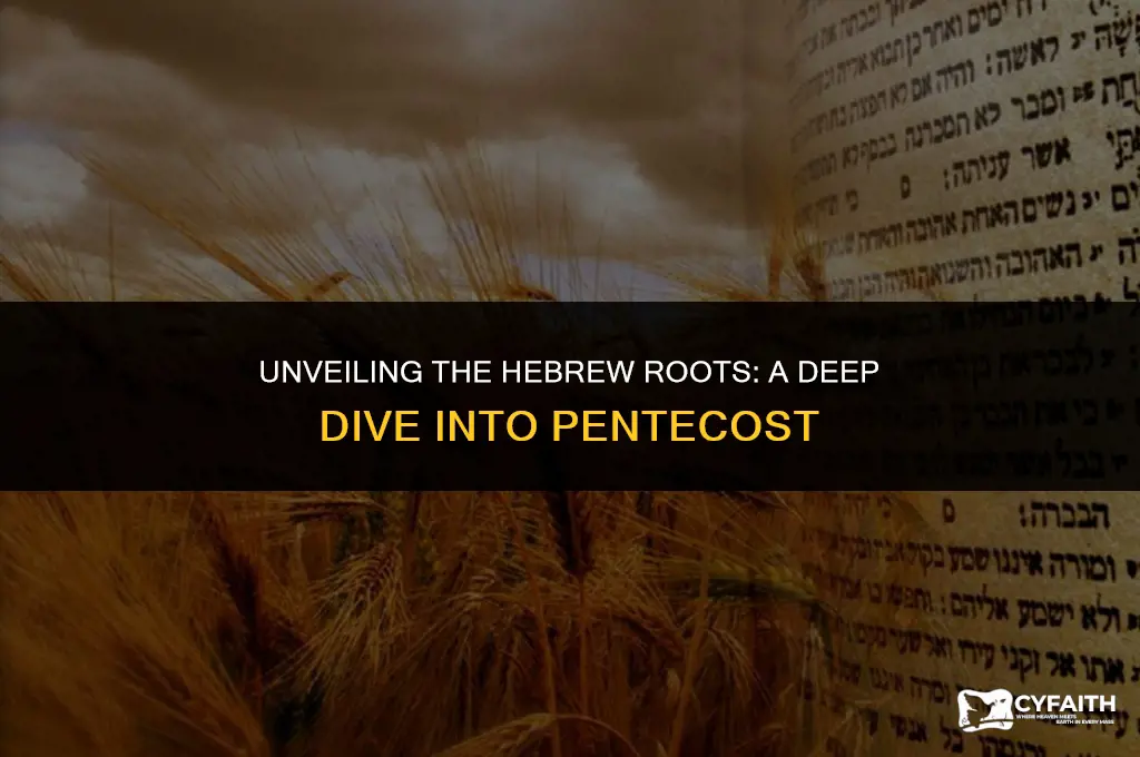 what is the hebrew name for pentecost