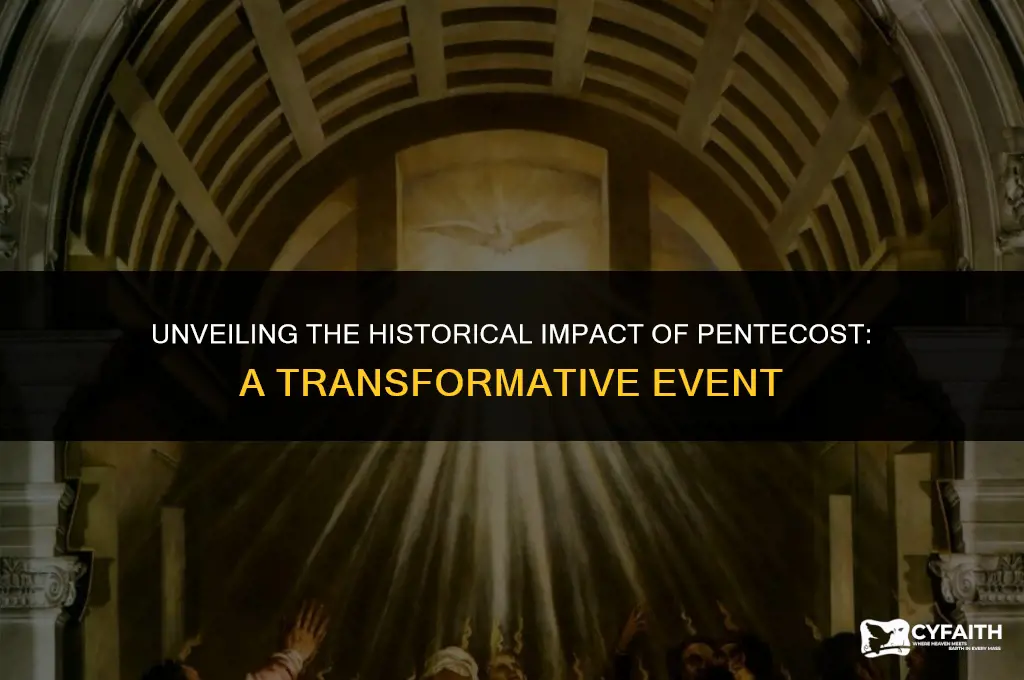 what is the historical significance of pentecost