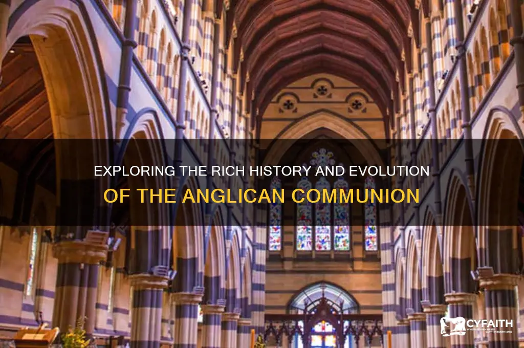 what is the history of anglican communion