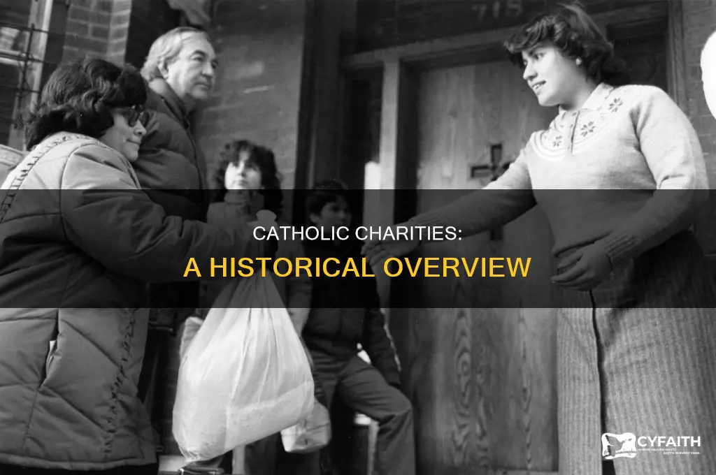 what is the history of catholic charities