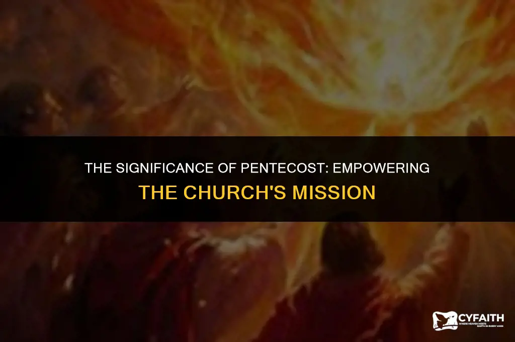 what is the importance of pentecost for the church