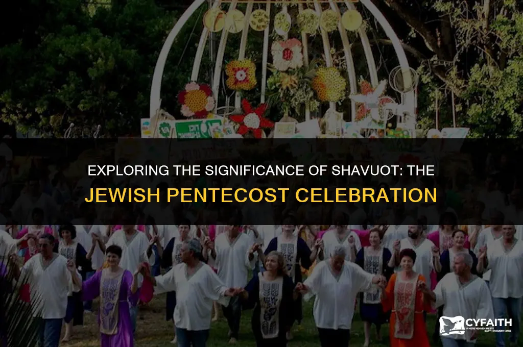 what is the jewish celebration of pentecost all about