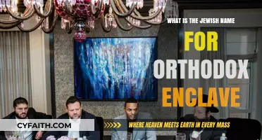 Understanding the Jewish Term for Orthodox Enclave: A Cultural Insight