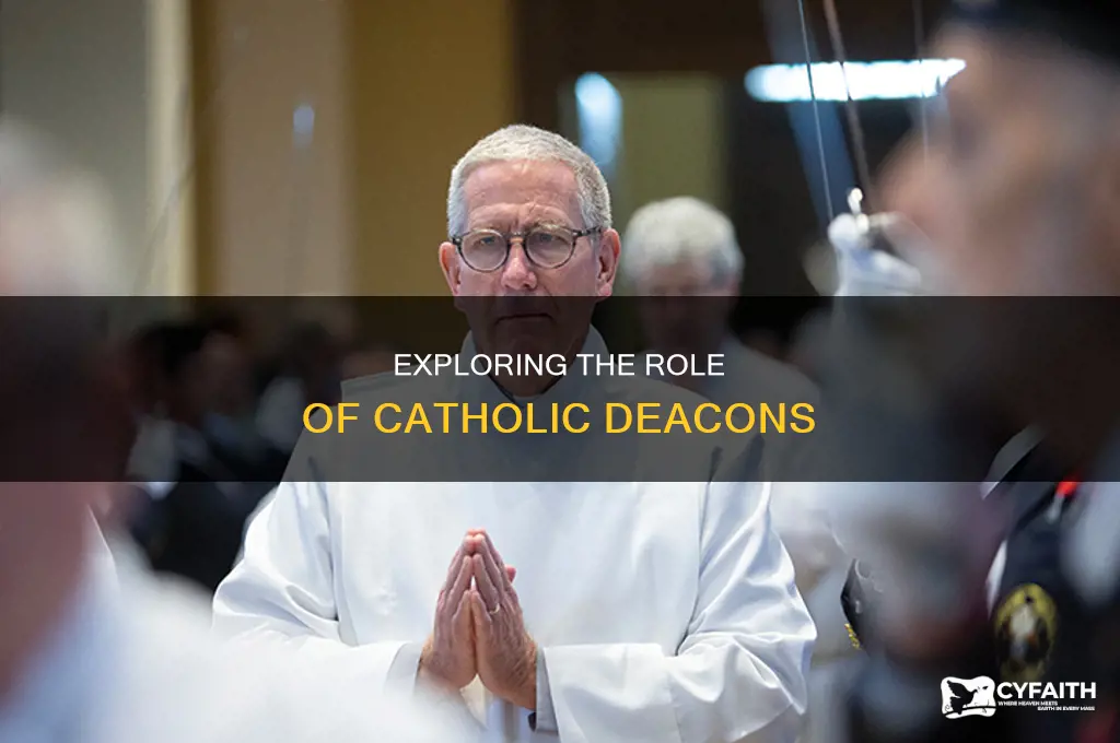 what is the job of a catholic deacon