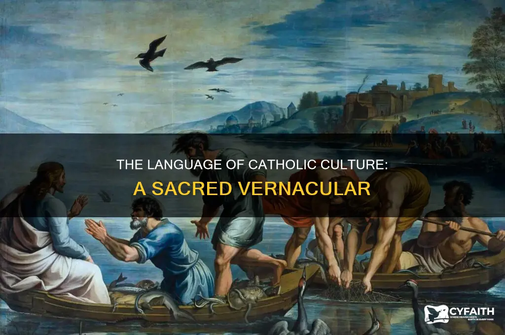 what is the language of catholic cylture