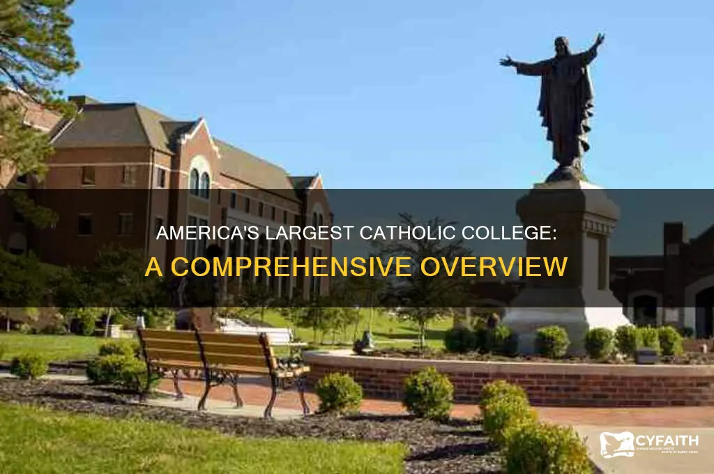 what is the largest catholic college in america