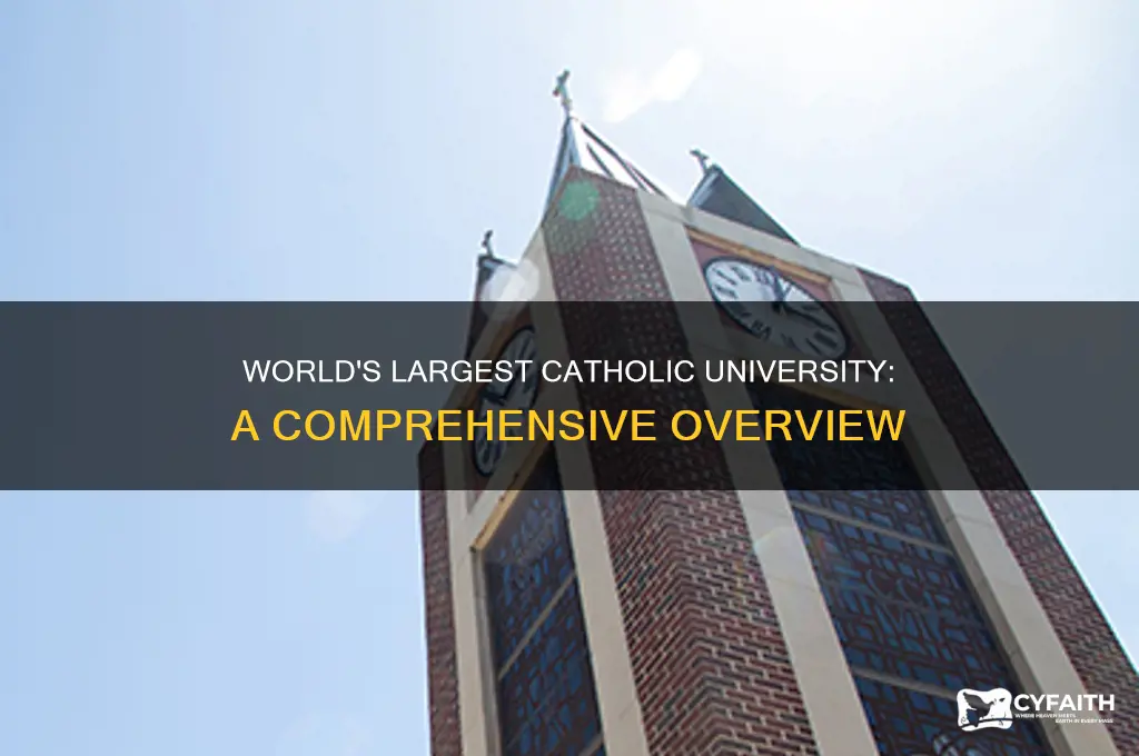 what is the largest catholic university