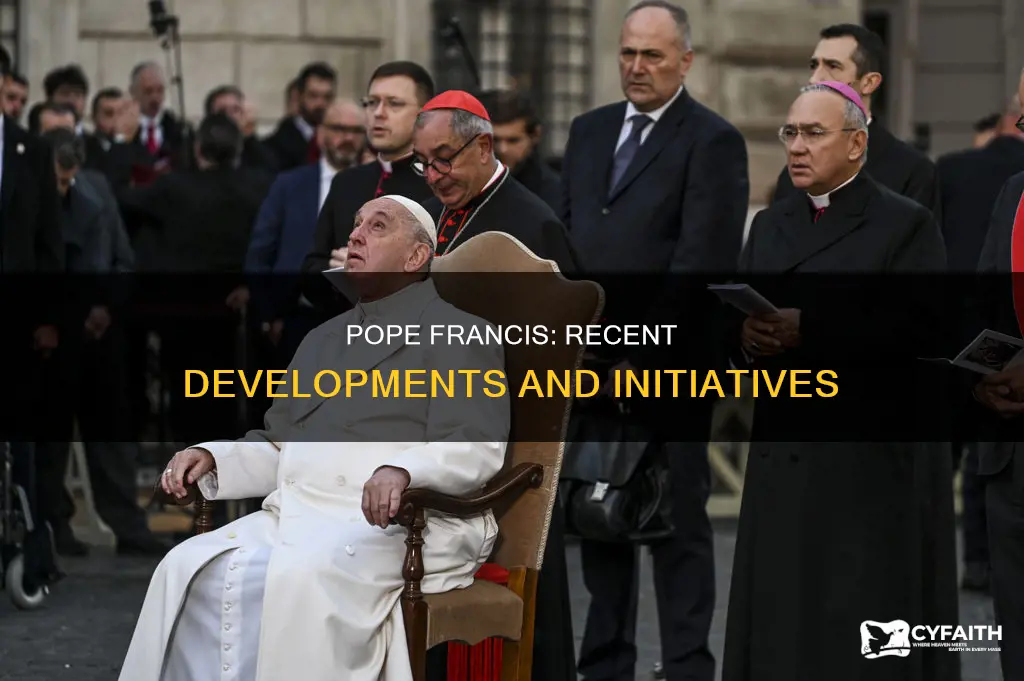 what is the latest on pope francis