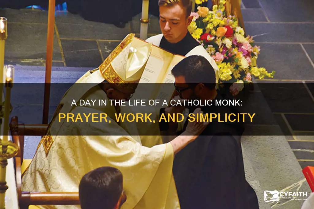 what is the life of a catholic monk like