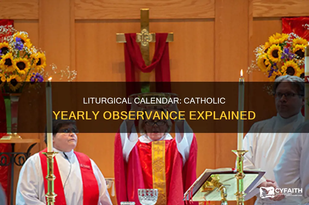 what is the liturgical calendar catholic