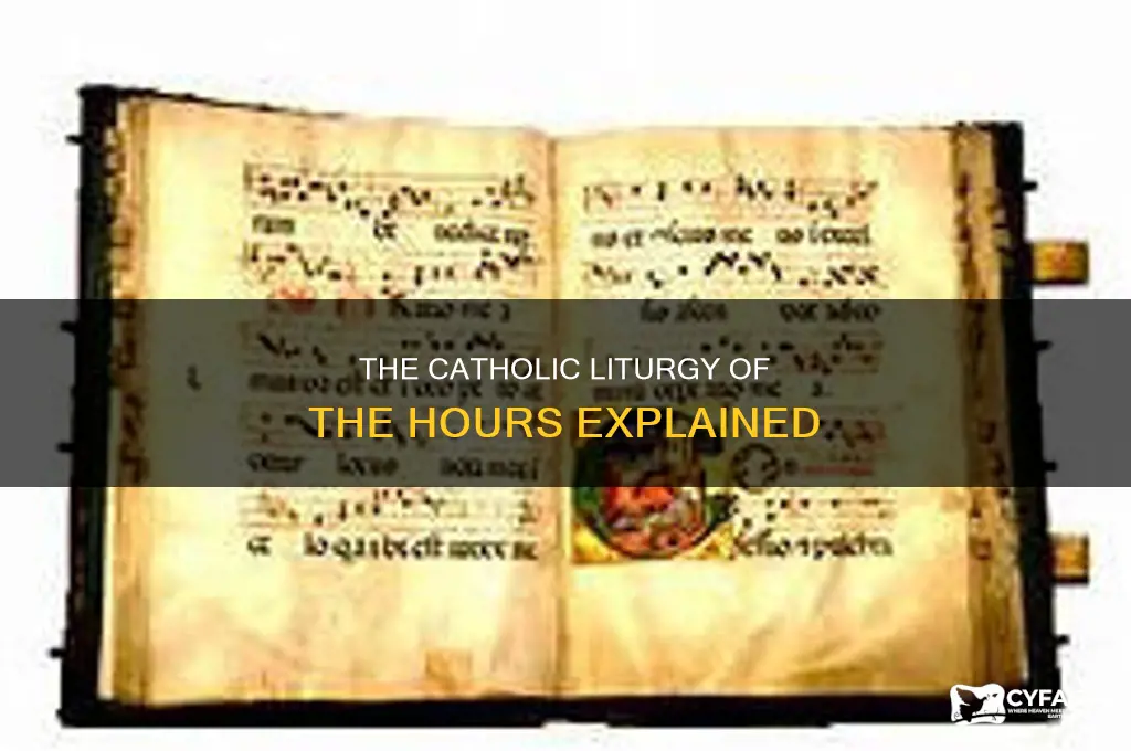 what is the liturgy of the hours catholic