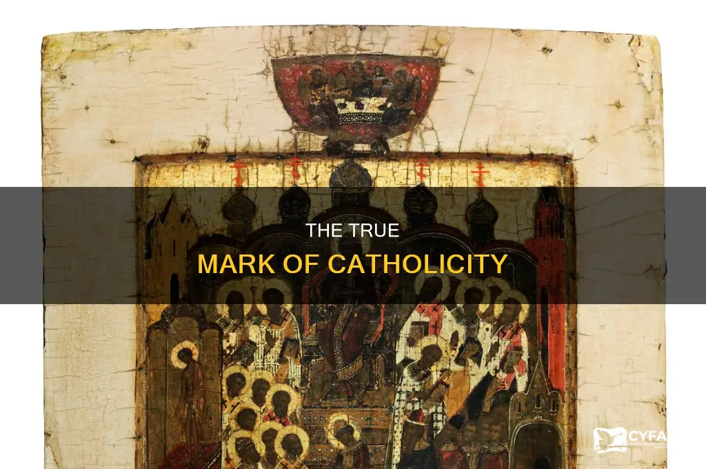 what is the mark of catholicity