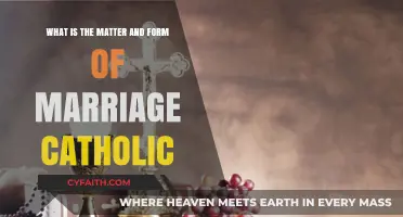 Understanding Catholic Marriage: Sacred Matter and Form Explained