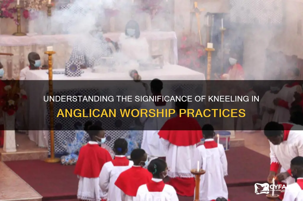what is the meaning of kneeling in anglican church