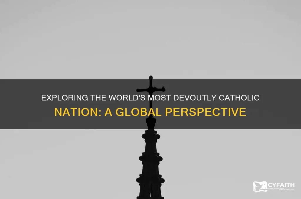 what is the most catholic country in the world