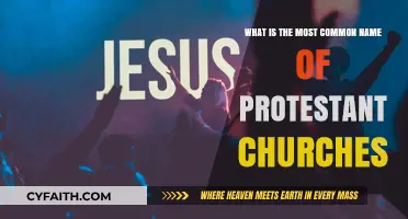 Exploring the Most Prevalent Names Among Protestant Churches