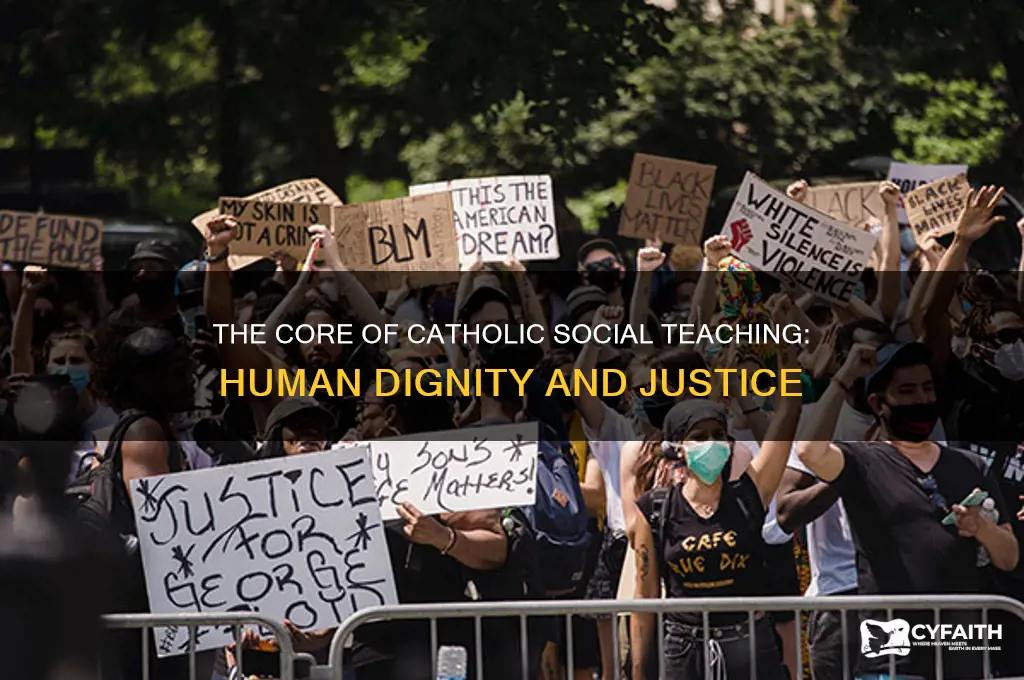 what is the most fundamental theme of catholic social teaching