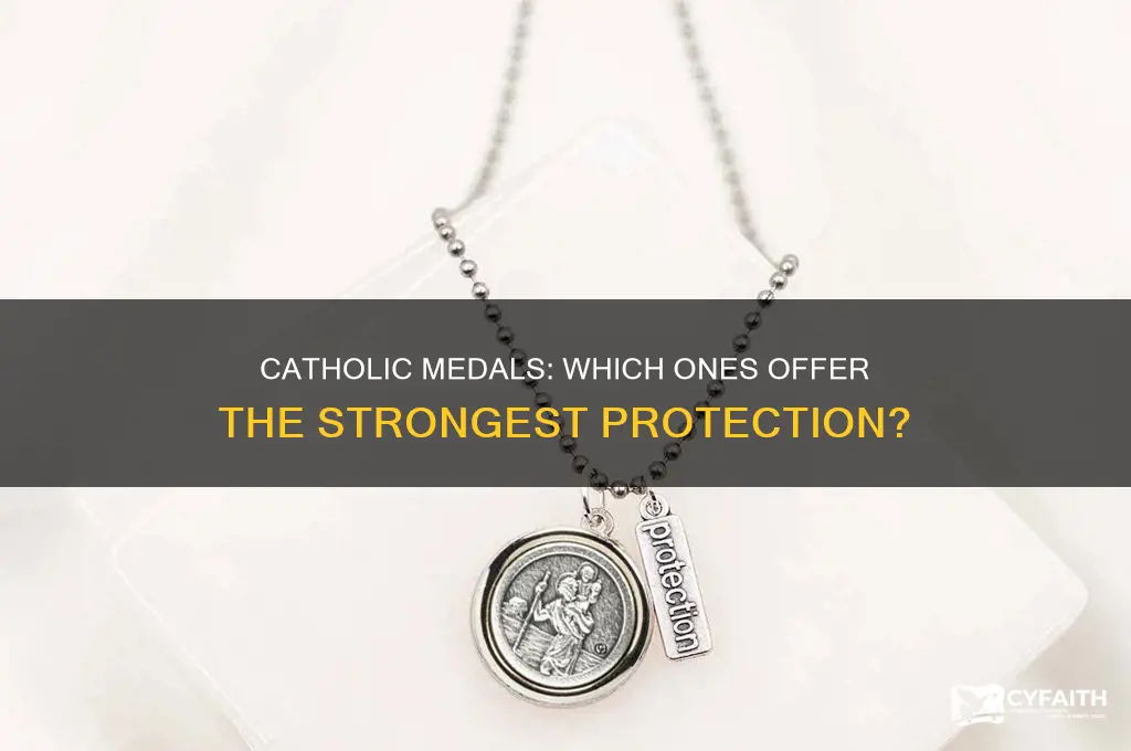 what is the most powerful catholic medal