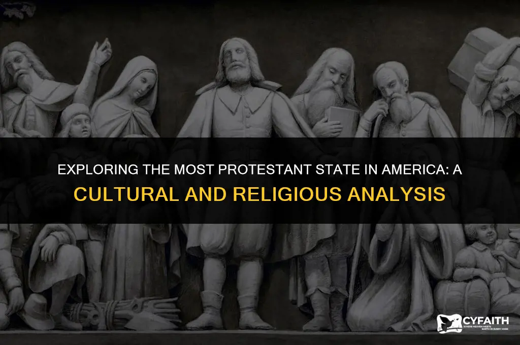 what is the most protestant american state