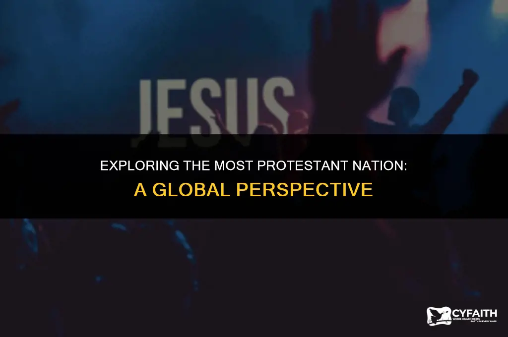 what is the most protestant country in the world