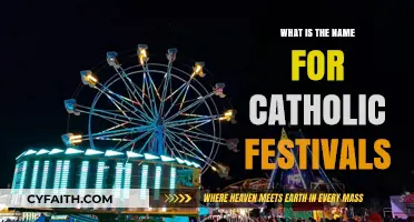 Catholic Celebrations: What Are These Festivals Called?