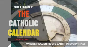 The Catholic Calendar: A Guide to Liturgical Seasons