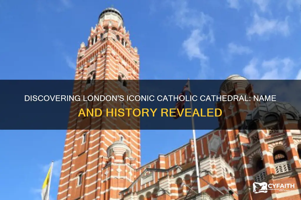 what is the name of the catholic cathedral in london