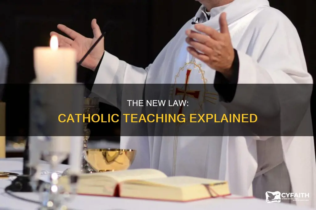 what is the new law catholic