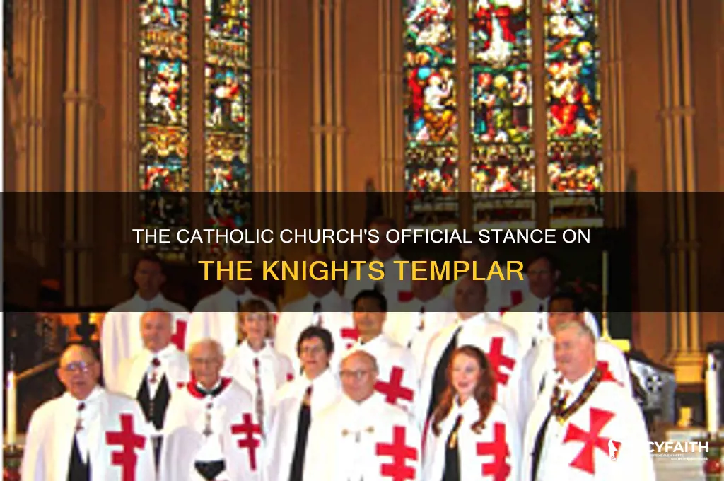 what is the official catholic view of the knights templar