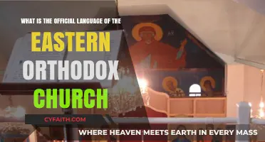The Official Language of the Eastern Orthodox Church: A Historical Overview