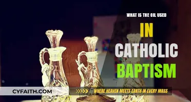 Choosing the Oil for Catholic Baptism